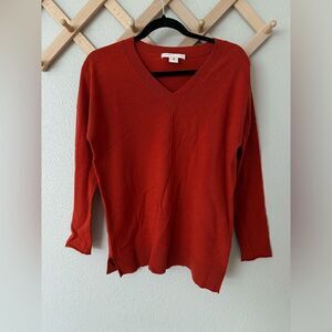 The Cashmere Project Burnt Orange Sweater Sz S